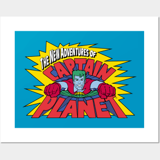 The New Adventures of Captain Planet Posters and Art